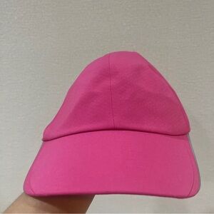 Lululemon Women's Fast and Run Free Running Hat Pontail Cap Pink One Size